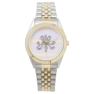 Marie Antoinette Monogramm - Royal Monogram pastel Armbanduhr