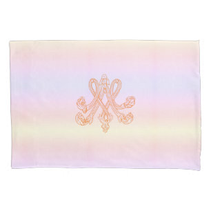 Marie Antoinette – Monogramm Royal Monogram Pastel Kissenbezug
