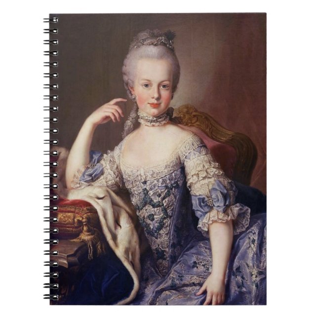 Marie Antoinette Notizblock (Vorderseite)