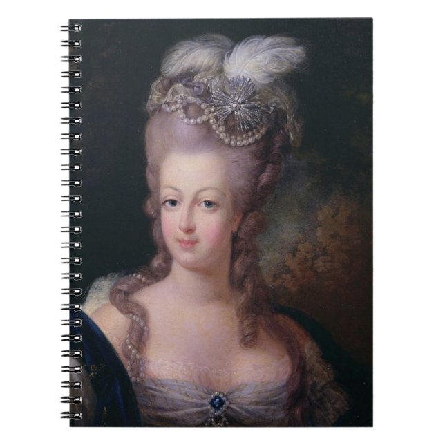 Marie Antoinette Notizbuch Notizblock (Vorderseite)