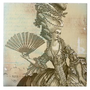 Marie Antoinette Parchment Kunstfliese Fliese