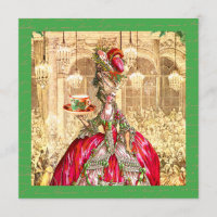 Marie-Antoinette-Party Einladung