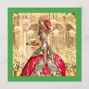 Marie-Antoinette-Party Einladung