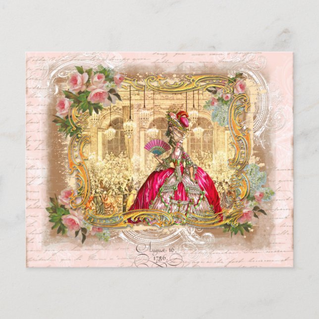 Marie Antoinette Party in Pink in Versailles (Vorderseite)