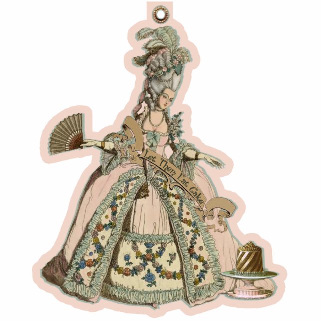 MARIE ANTOINETTE PASTILLE-VERZIERUNG FOTOSKULPTUR ORNAMENT (Vorne)