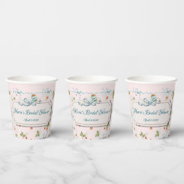 Marie Antoinette Petite Strawberry 8 oz Paper Cup Pappbecher