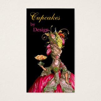 Marie Antoinette Pfau und Kuchen