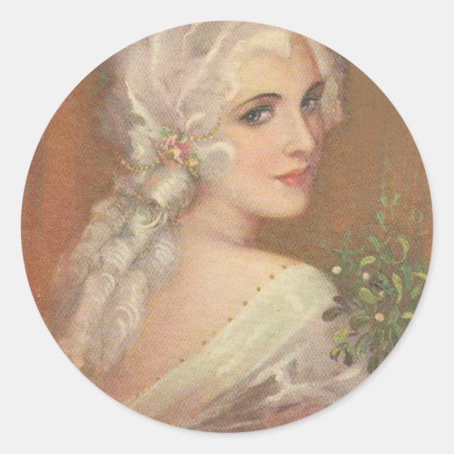 Marie Antoinette Portrait Aufkleber (Vorderseite)