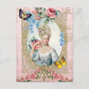 Marie Antoinette Portrait Postcard Versailles Postkarte