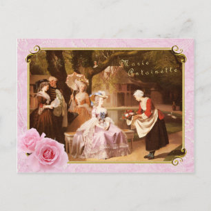 Marie Antoinette Postcard Empfang Postkarte