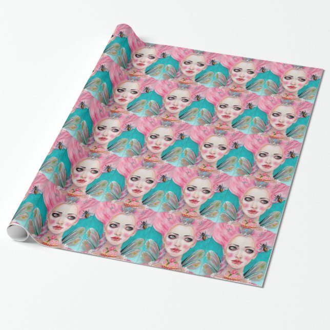Marie Antoinette Queen Bee Geschenkpapier (Ungerollt)