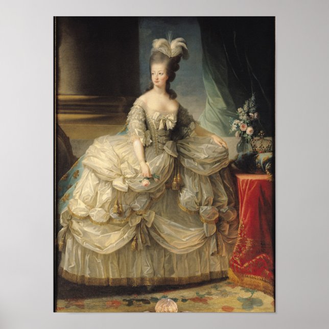 Marie Antoinette Queen of France, 1779 Poster (Vorne)