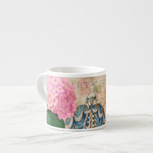Marie Antoinette Redoute Blume Tasse Espresso Cup