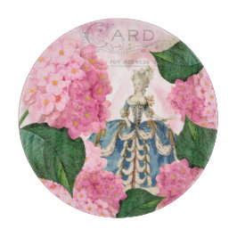 Marie Antoinette Redoute Round Cutting Board Schneidebrett