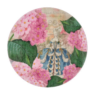 Marie Antoinette Redoute Round Cutting Board Schneidebrett