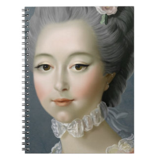 Marie Antoinette – Romantic Rococo Portrait Notizblock