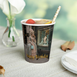 Marie Antoinette Schaufensterbummel Alles Gute zum Pappbecher