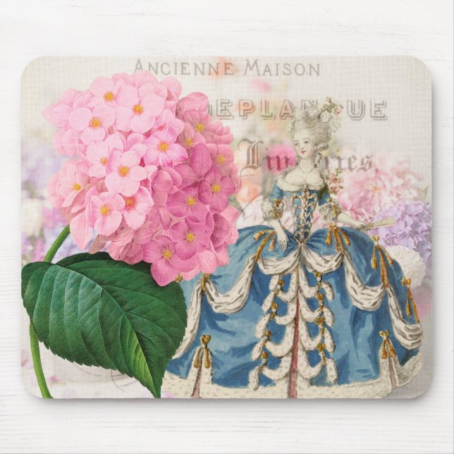 Marie Antoinette Shabby Mousepad (Vorne)