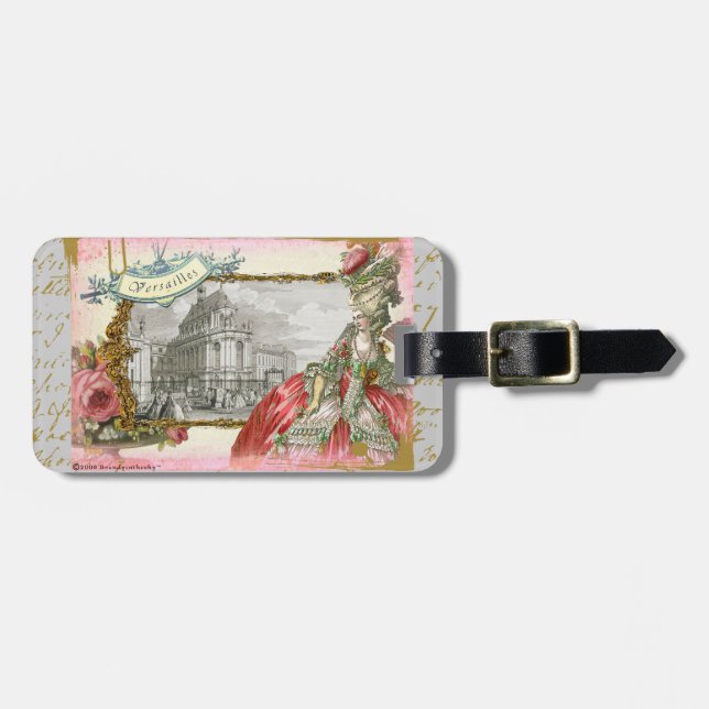 Marie Antoinette u. Gepäckanhänger (Vorderseite horizontal)