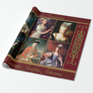Marie-Antoinette-Umschlagpapier Geschenkpapier
