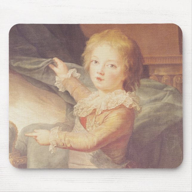Marie-Antoinette und ihre Kinder Mousepad (Vorne)