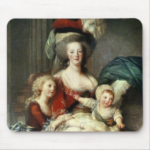 Marie-Antoinette und ihre vier Kinder, 1787 Mousepad