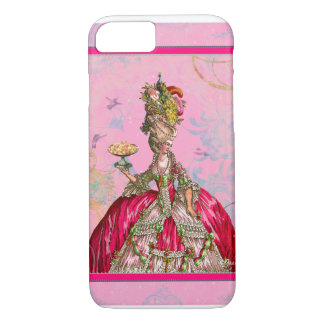 Marie Antoinette und Peacock Case-Mate iPhone Hülle