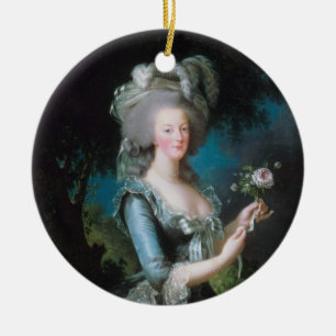 Marie Antoinette Verzierung Keramik Ornament