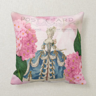 Marie Antoinette Vintag Throw Kissen