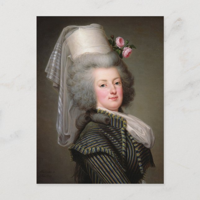 Marie-Antoinette von Habsburg-Lothringen Postkarte (Vorderseite)