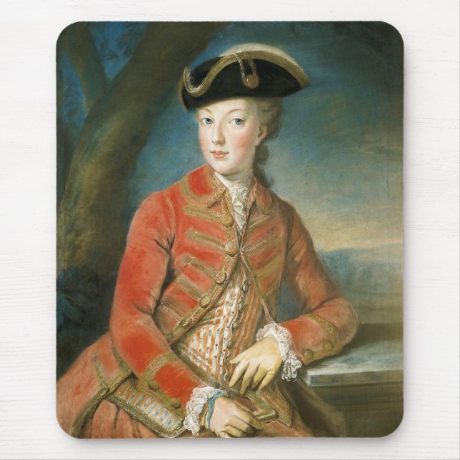 Marie Antoinette von Krantzinger in Jagdstätte Mousepad (Vorne)