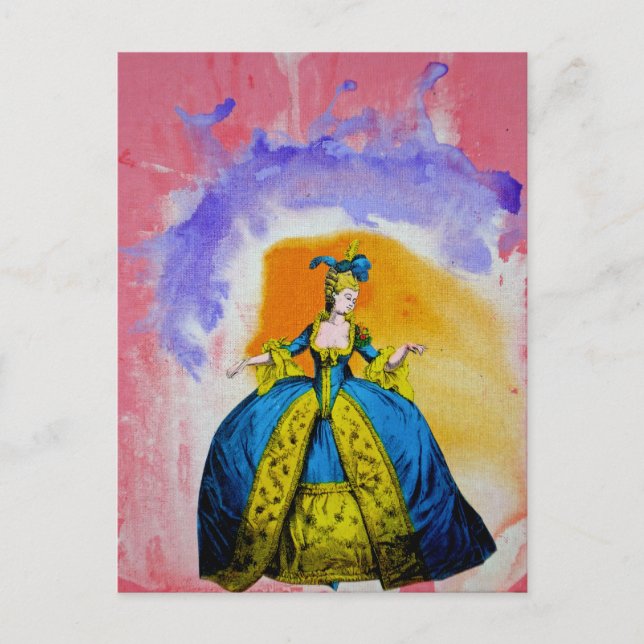 Marie Antoinette von Michael Moffa Postkarte (Vorderseite)