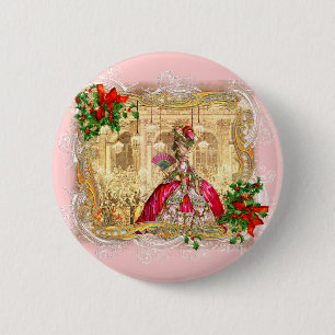 Marie-Antoinette-Weihnachtsball Button