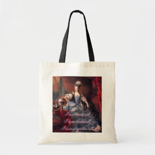 Marie Antoinette Zitat-Tasche Tragetasche