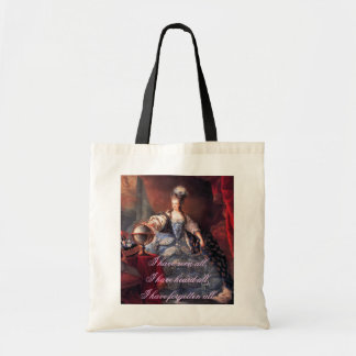 Marie Antoinette Zitat-Tasche Tragetasche
