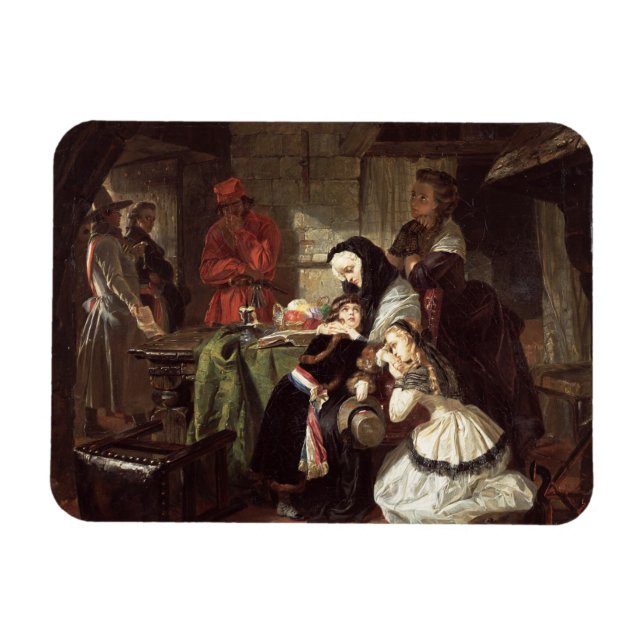 Marie-Antoinette's (1753-1993) Final Adieu to the  Magnet (Horizontal)