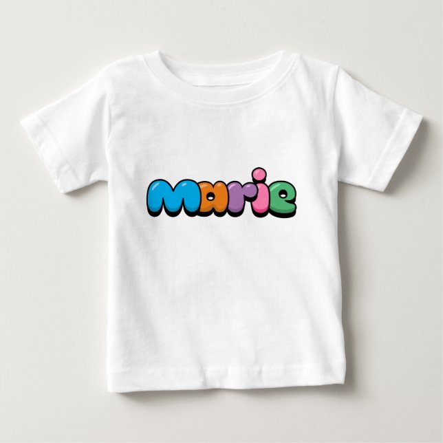Marie Baby T-shirt (Vorderseite)