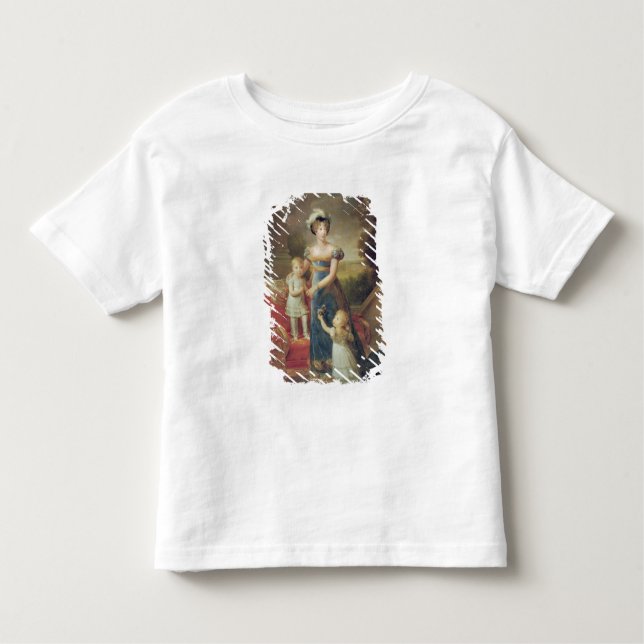 Marie-Caroline de Bourbon mit ihren Kindern Kleinkind T-shirt (Vorderseite)