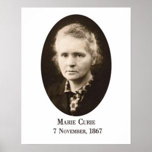 Marie-Curie Art Print Poster