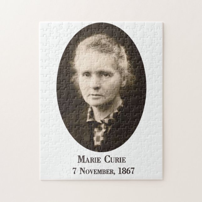 Marie Curie-Puzzlespiel Puzzle (Vertikal)