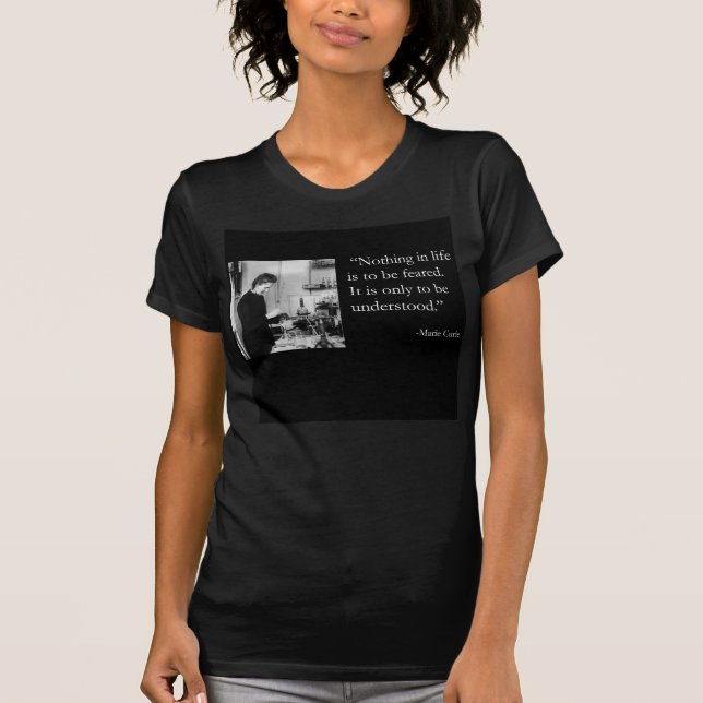 Marie Curie T-Shirt (Vorderseite)