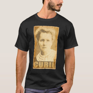 Marie Curie Torn Propaganda Poster T-Shirt