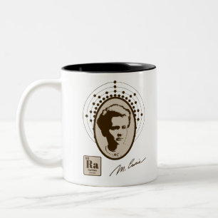Marie Curie Zweifarbige Tasse