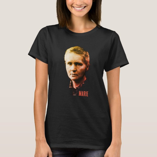 Marie Currie T-Shirt (Vorderseite)