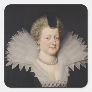 Marie de Medici Quadratischer Aufkleber