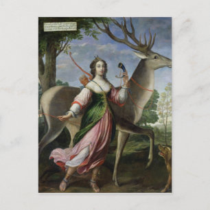 Marie de Rohan-Montbazon Duchess von Chevreuse Postkarte