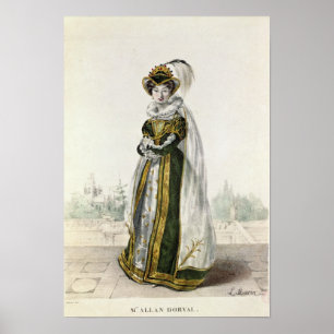 Marie Dorval in "Marion Delorme" von Victor Poster