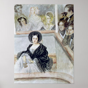 Marie Duplessis im Theater Poster