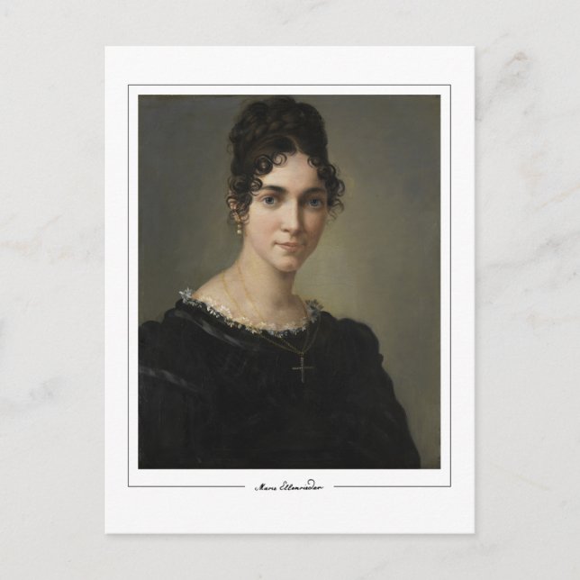Marie Ellenrieder #6 - Fine Art Postcard Postkarte (Vorderseite)