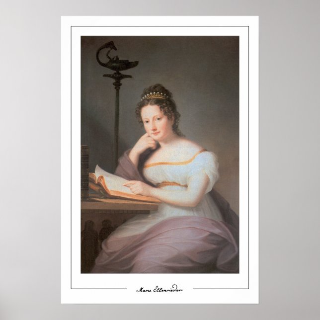 Marie Ellenrieder Zedign Art Poster #1 (Vorne)